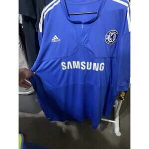 Size 3XL-Chelsea Home Jersey 2009 Soccer Adidas Mens